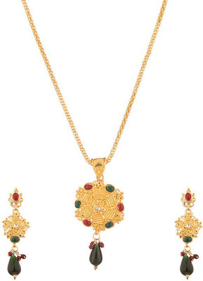 Kavyanjali Jewels Alloy Jewel Set(Multicolor)