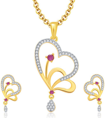 Sukkhi Alloy Jewel Set(Gold, White)
