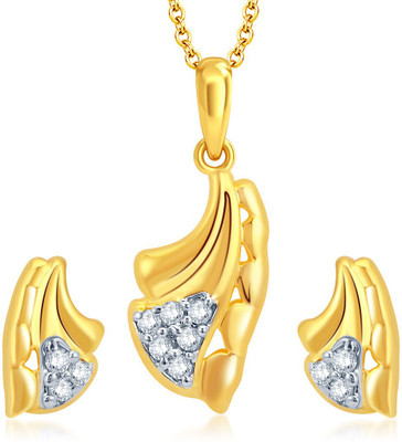 Sukkhi Alloy Jewel Set(White, Gold)