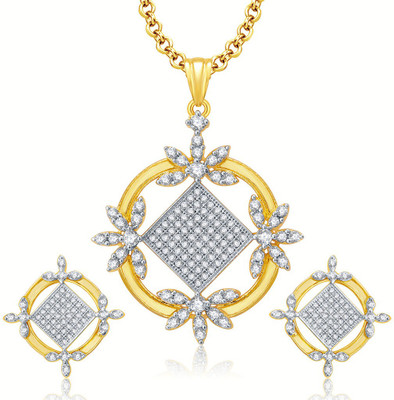 Sukkhi Alloy Jewel Set(Gold, White)