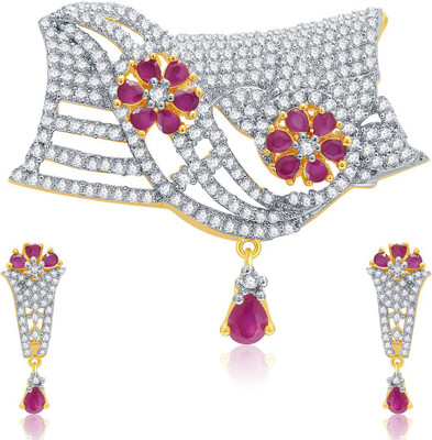 Sukkhi Alloy Jewel Set(Gold, White)