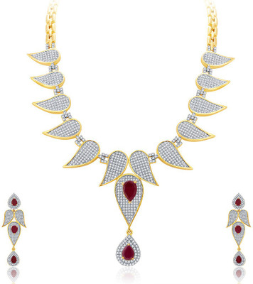 Sukkhi Alloy Jewel Set(Gold, White)
