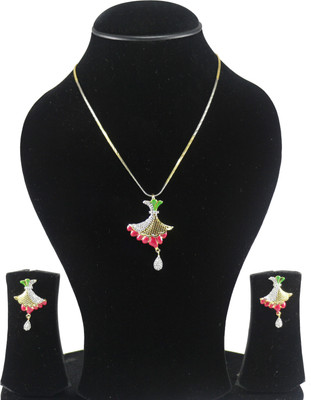 You Bella Alloy Jewel Set(Multicolor)