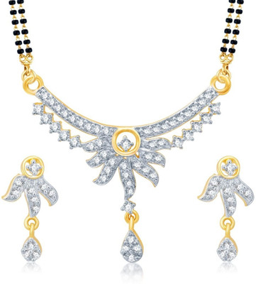 Sukkhi Alloy Jewel Set(White, Gold)