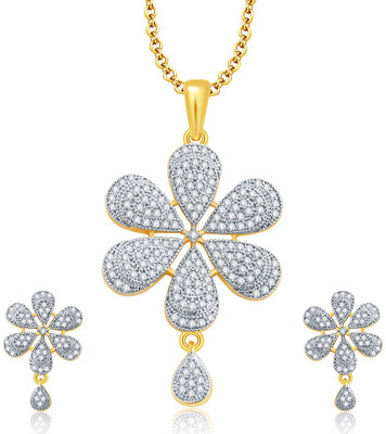 Sukkhi Alloy Jewel Set(Gold, White)