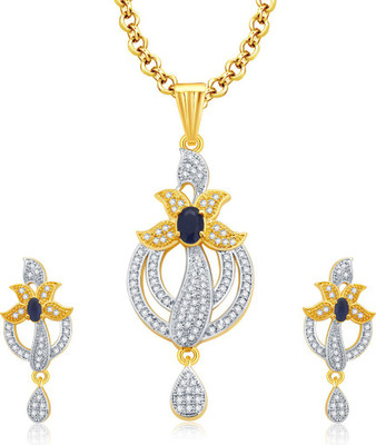 Sukkhi Alloy Jewel Set(Gold, White)