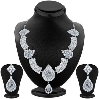 Sukkhi Alloy Jewel Set(White)