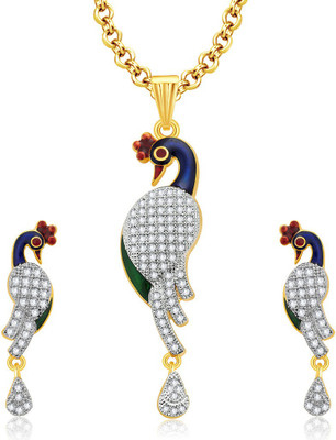 Sukkhi Alloy Jewel Set(Gold, White)