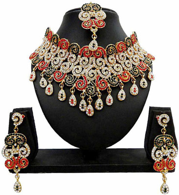 Shree Bhawani Art Jewellery Alloy Jewel Set(Multicolor)