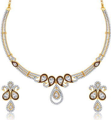 Sukkhi Alloy Jewel Set(Gold, White)