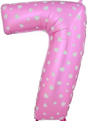 AMFIN Printed 7 (Seven) Number Foil Balloon For Birthday Party Decoration/ Engagement, Anniversary Party Decoration 17" Inch Balloon(Pink, Pack of 1)
AMFIN Printed 7 (Seven) Number Foil Balloon For Birthday Party Decoration/ Engagement, Anniversary Party Decoration 17" Inch Balloon(Pink, Pack of 1)