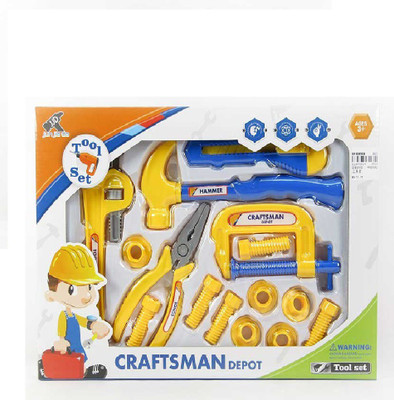 Bubble Hut Repair Tool Set Craftsman Simulation Kids/Children Pretend to Play Toy Best Gift(Multicolor)
Bubble Hut Repair Tool Set Craftsman Simulation Kids/Children Pretend to Play Toy Best Gift(Multicolor)