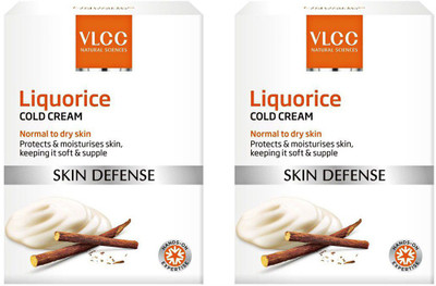 VLCC Liquorice Cold Cream Pack Of 2(50 g)