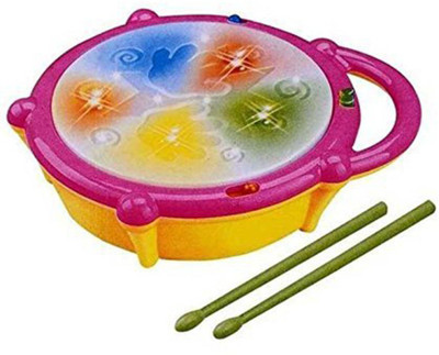 HickoryDickoryBox Flash Drum Set With Music and Lights Electronic Touch Flash Visual 3d Lights with 3 game mode & Dynamic Music Toy For Kids(Multicolor)
HickoryDickoryBox Flash Drum Set With Music and Lights Electronic Touch Flash Visual 3d Lights with 3 game mode & Dynamic Music Toy For Kids(Multicolor)