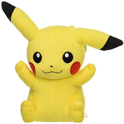 Toy Mela Pikachu 30 cms Plush Toy Figure Imported Pokemon Go Soft Toy Pokemon Go Big - 30 cm(Yellow)