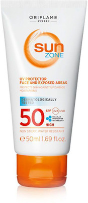 Oriflame Sweden Oriflame Sun Zone UV Protector Face and Exposed Areas High - SPF 50 PA++ (50 ml) - SPF 50 PA++(50 ml)
Oriflame Sweden Oriflame Sun Zone UV Protector Face and Exposed Areas High - SPF 50 PA++ (50 ml) - SPF 50 PA++(50 ml)
