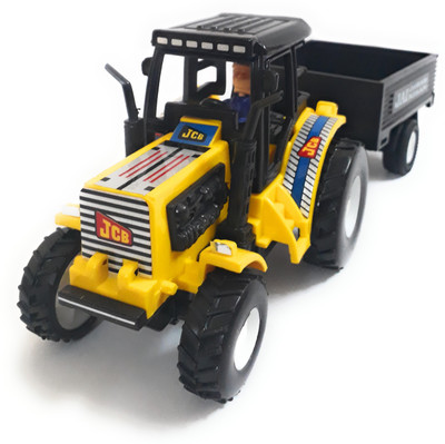 The Game Begins Tractor with Trolley, toy for kids, Yellow and Black, Length 23 cm(Yellow, Black), Black;yellow
The Game Begins Tractor with Trolley, toy for kids, Yellow and Black, Length 23 cm(Yellow, Black), Black;yellow