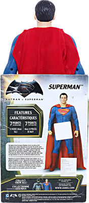 Batman Vs Superman BIG FIGS 19" Superman Action Figure(Multicolor)