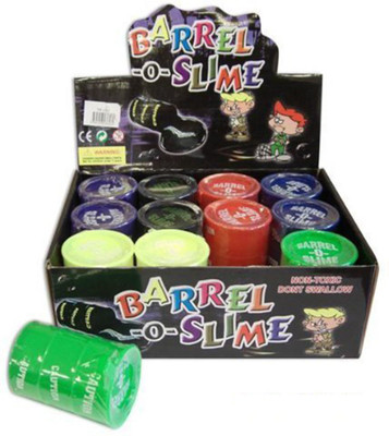 HickoryDickoryBox Barrel-o-slime 5 Oz, 12 Pcs Boxed