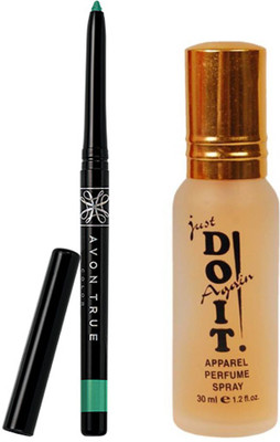 Avon Anew true color glimmerstick diamond eyeliner 0.28g jade metallic (25521) with one do it perfume 30 ml(Set of 2)
Avon Anew true color glimmerstick diamond eyeliner 0.28g jade metallic (25521) with one do it perfume 30 ml(Set of 2)