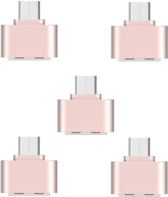 ReTrack SET OF 5PC Mini Size Metal Android V8 Micro Usb Male To USB3.0 Female for Mobile USB Adapter(Rose Gold)
ReTrack SET OF 5PC Mini Size Metal Android V8 Micro Usb Male To USB3.0 Female for Mobile USB Adapter(Rose Gold)