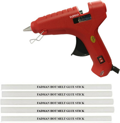 FADMAN red 60 Watt ON OFF Switch Indicator With 5 Sticks Standard Temperature Corded Glue Gun (11 mm) Standard Temperature Corded Glue Gun(11 mm)
FADMAN red 60 Watt ON OFF Switch Indicator With 5 Sticks Standard Temperature Corded Glue Gun (11 mm) Standard Temperature Corded Glue Gun(11 mm)