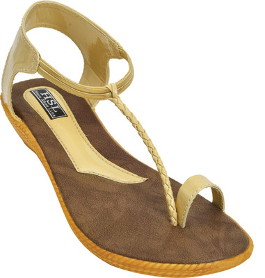HEROSHOELINE Women Creame Wedges
