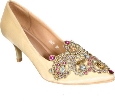 SHERRIF SHOES Jutis For Women(Gold