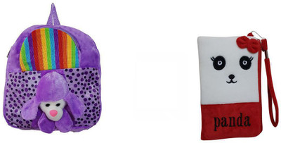 Global Choice Set of Sheep Polka Soft Toy Bag & Cute Panda Pouch - 14 inch(Purple, White)
Global Choice Set of Sheep Polka Soft Toy Bag & Cute Panda Pouch - 14 inch(Purple, White)