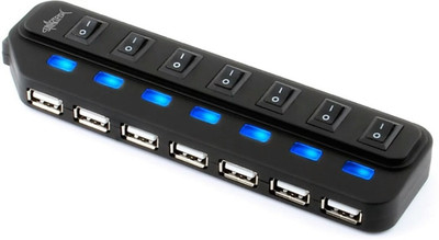 Blendia 7 PORT MOBILE CHARGER USB 2.0 HIGH SPEED 480 MBPS USB HUB USB Adapter(Black)
Blendia 7 PORT MOBILE CHARGER USB 2.0 HIGH SPEED 480 MBPS USB HUB USB Adapter(Black)
