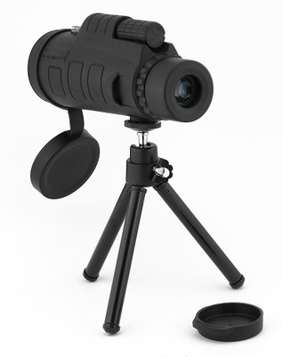 ReTrack 40x60mm Night Vision/High Definition/Handheld Hiking Traveling Portable With Mobile Clip And Tripod Monocular(40 mm, Black)
ReTrack 40x60mm Night Vision/High Definition/Handheld Hiking Traveling Portable With Mobile Clip And Tripod Monocular(40 mm, Black)