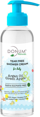 Donum TEAR FREE BODY WASH FOR BABY SULPHATE FREE ANTIOXIDANT RICH PH BALANCED WITH GREEN APPLE ARGAN OIL & VITAMIN F CHEMICAL FREE(220 ml)
Donum TEAR FREE BODY WASH FOR BABY SULPHATE FREE ANTIOXIDANT RICH PH BALANCED WITH GREEN APPLE ARGAN OIL & VITAMIN F CHEMICAL FREE(220 ml)