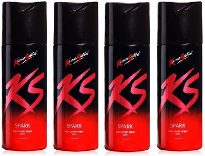 KS Spark Deodorant Spray - For Men (30g/45ml )pack of 4 Deodorant Spray - For Men(180 ml, Pack of 4)
KS Spark Deodorant Spray - For Men (30g/45ml )pack of 4 Deodorant Spray - For Men(180 ml, Pack of 4)