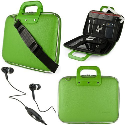 SumacLife 13 inch Laptop Messenger Bag(Green)