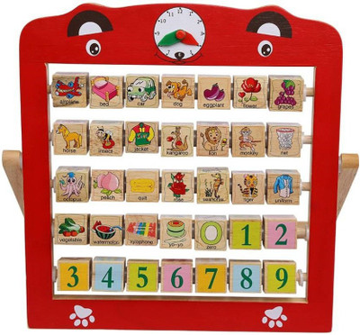 Civil Alphabet Teaching Frame Fun Way To Learn Numbers and Letters Wooden Toy (Multicolor)(Multicolor)
Civil Alphabet Teaching Frame Fun Way To Learn Numbers and Letters Wooden Toy (Multicolor)(Multicolor)