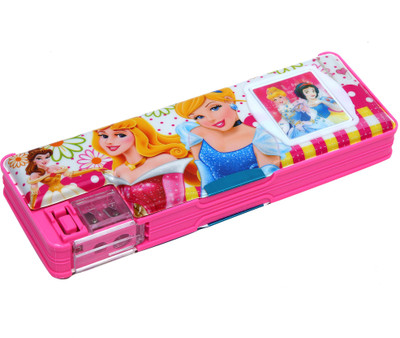Wembley Wimbley Double Sided jumbo Pencil Box for girls with inbuilt sharpener and calculator Wimbley Double Sided jumbo Pencil Box for girls with inbuilt sharpener and calculator Art Plastic Pencil Box(Set of 1, Pink)
Wembley Wimbley Double Sided jumbo Pencil Box for girls with inbuilt sharpener and calculator Wimbley Double Sided jumbo Pencil Box for girls with inbuilt sharpener and calculator Art Plastic Pencil Box(Set of 1, Pink)