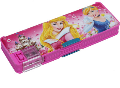 Wembley Wimbley double side Multi Purpose Pencil Box with sharpener for girls Wimbley double side Multi Purpose Pencil Box with sharpener for girls Art Plastic Pencil Box(Set of 1, Pink)
Wembley Wimbley double side Multi Purpose Pencil Box with sharpener for girls Wimbley double side Multi Purpose Pencil Box with sharpener for girls Art Plastic Pencil Box(Set of 1, Pink)