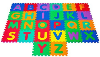 Emob 26 Alphabets Interlocking Foam Tile Play Mat Puzzle Game with Pop Out Features(26 Pieces)
Emob 26 Alphabets Interlocking Foam Tile Play Mat Puzzle Game with Pop Out Features(26 Pieces)