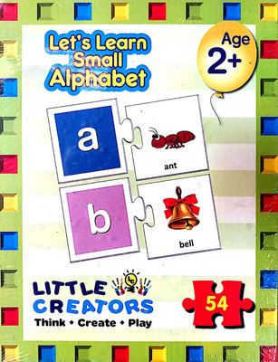 Tingoking "Let's Learn Small Alphabet" Educational & Learning Puzzle For Kids(54 Pieces)
Tingoking "Let's Learn Small Alphabet" Educational & Learning Puzzle For Kids(54 Pieces)