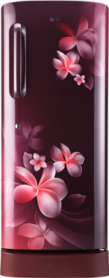 LG 235 L Direct Cool Single Door 4 Star Refrigerator with Base Drawer(Scarlet Plumeria, GL-D241ASPX)
LG 235 L Direct Cool Single Door 4 Star Refrigerator with Base Drawer(Scarlet Plumeria, GL-D241ASPX)