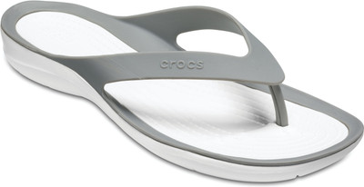 Crocs Crocs Swiftwater Flip W Slippers, Grey