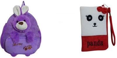 Global Choice Set Of Bunny Soft Toy Bag & Cute Panda Pouch - 12 inch(Purple, White)
Global Choice Set Of Bunny Soft Toy Bag & Cute Panda Pouch - 12 inch(Purple, White)