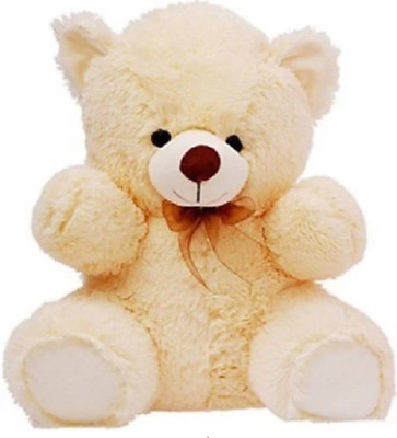 ManoJ Enterprises 3 feet siting teddy bear siting creame - 36(creame)