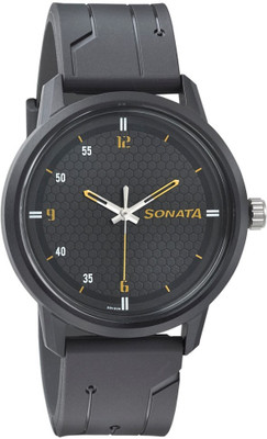Sonata 77085PP03 Volt Watch - For Men