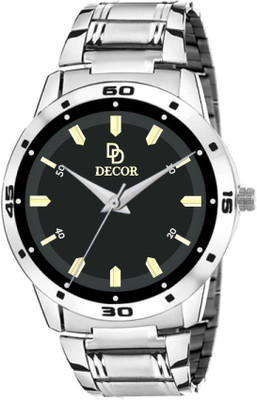 DECOR D119 Analog Black Dial Men's & Boy's Watch - For Men