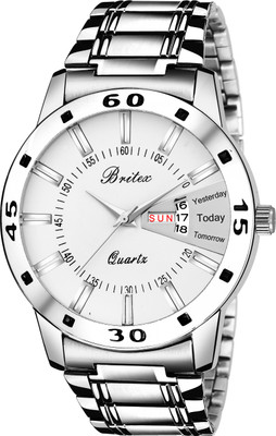 Britex BT7019 Day and Date Functioning~Metal Magnum series Watch - For Men