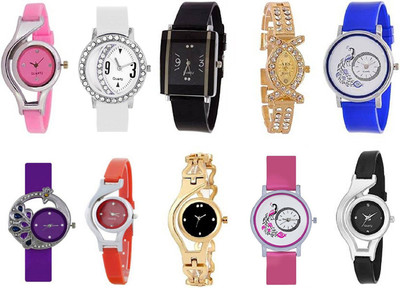 Rage Enterprise New Designer Multi Color Stylish Dial Combo Set Of 10 Boys & Girls Watch - For Men & Women
Rage Enterprise New Designer Multi Color Stylish Dial Combo Set Of 10 Boys & Girls Watch - For Men & Women