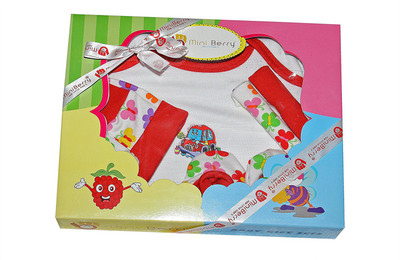 Mini Berry Red Color Gift Set of 6 Pcs(Red)