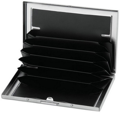 Menzy Wise Man Choice Multi Card Holder Wallet 6 Card Holder(Set of 1, Silver, White)
Menzy Wise Man Choice Multi Card Holder Wallet 6 Card Holder(Set of 1, Silver, White)
