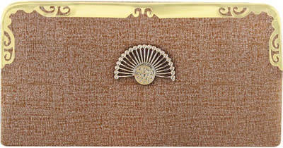 JAZZENTERPRISES Casual Tan Clutch 
JAZZENTERPRISES Casual Tan Clutch